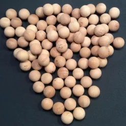 90 BILLES DE LOTO EN BOIS