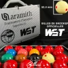 Billes snooker aramith Tournament 52,4 mm