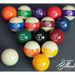 Billes US Aramith continental 57,2 mm