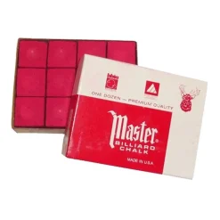 Boite de 12 craies Master rouges