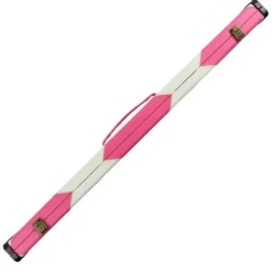 Boitier queue billard Rose et blanc ½