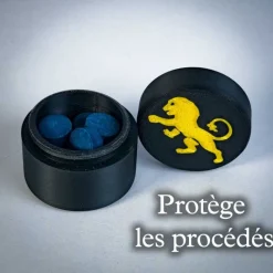 Boîte de protection procédé ou craie ronde