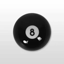 Boule de billard noir 50.8mm