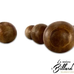 Boule en hêtre 70 mm pour jeu passe boule ou boule à la pente