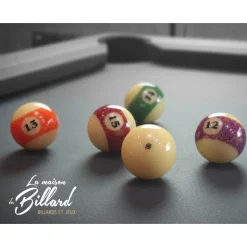 Boules de billard américain STONE 57,2 mm, Édition collector d’Aramith