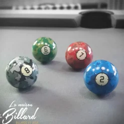 Boules de billard US Aramith Camouflage, un cadeau idéal