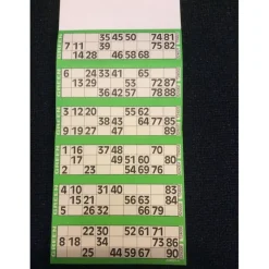 Carnet de 600 tickets pour jeu loto