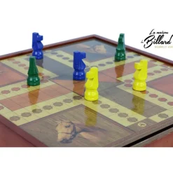 Coffret 5 jeux en bois Vintage - Style 1930
