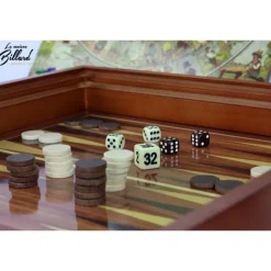Coffret 5 jeux en bois Vintage - Style 1930