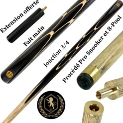 Coffret Lord-Cue Minareli luxe : une queue faite main, pour performer en jeu