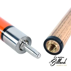 Coffret Lord-Cue Xtrem-Shot Orange : une queue 2 en 1 pour performer au Pool Anglais