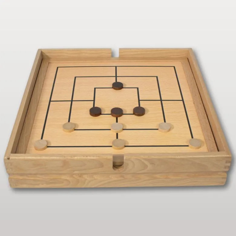 Coffret multi jeux en bois finition Luxe (20 jeux)