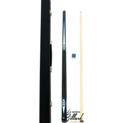 Coffret queue billard américain Bleu