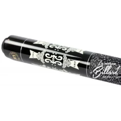 Coffret queue billard américain Noir et blanc