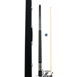 Coffret queue billard américain Noir et blanc