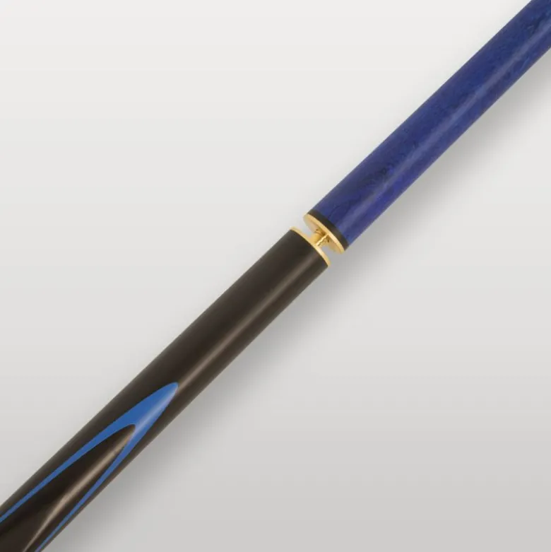 coffret Queue de billard bleu 3 parties 145 - 120 ou 100 cm