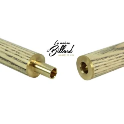 Coffret Queue de billard faite main : Lord-Cue Aston Zebra