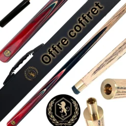 coffret Queue de billard faite main : Lord-Cue Aston F650