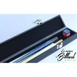 Coffret Queue de billard Français Lynx Pro 80 Bleu