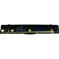 Coffret queue de billard mixte 4 parties bleue