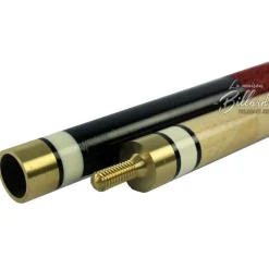 Coffret queue de billard Rouge. Modulable (taille + poids)