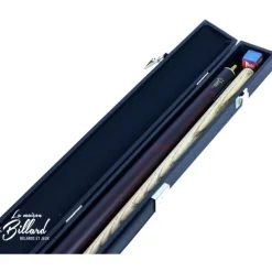 Coffret Queue de billard rouge 3 parties Snooker et 8-pool