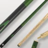 Coffret Queue de billard verte Snooker et 8-pool
