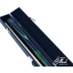 Coffret Queue de billard verte Snooker et 8-pool