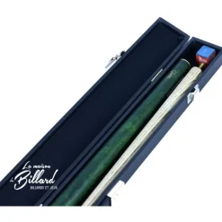Coffret Queue de billard verte Snooker et 8-pool