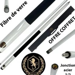 Coffret Queue Hybride Carbone BLANCHE