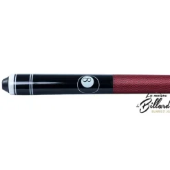 Coffret Queue ramin 2 pièces rouge