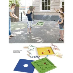 Crazy coordination, Jeu d'équipes 3 en 1