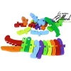 Croco-alpha puzzle pour apprendre l'alphabet