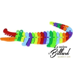 Croco-alpha puzzle pour apprendre l'alphabet