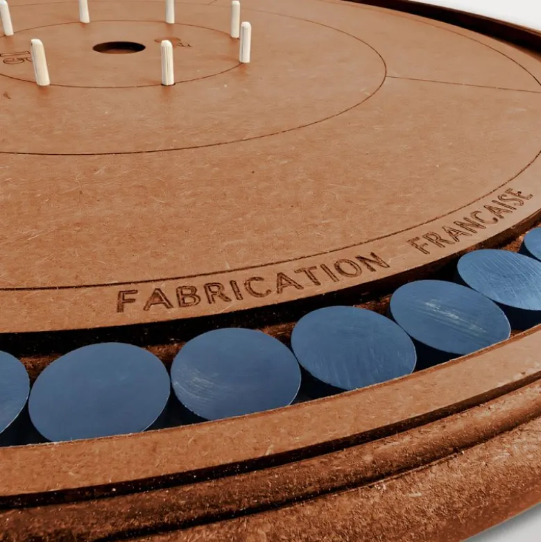 Crokinole le Jeu en bois Canadien fait en France