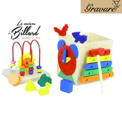 Cube actif soleil - Station multi-jeux enfants