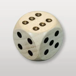 Dé en bois 20 mm