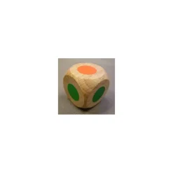 Dé 30mm de couleur pour jeu pipe à la tête