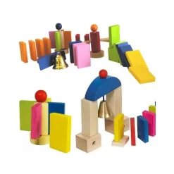 Dominos rallye en bois