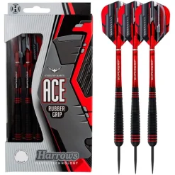 Fléchettes Harrows Ace GR 22 g – Pointe Acier – Lot de 3