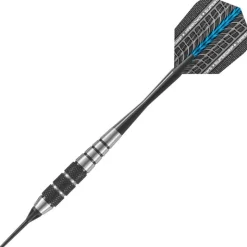 Fléchettes Harrows Black Jack 16 GK – Pointe Nylon – Lot de 3