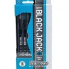 Fléchettes Harrows Black Jack 18 GK – Pointe Nylon – Lot de 3