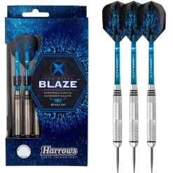 Fléchettes Harrows Blaze GR 21 g – Pointe Acier – Lot de 3