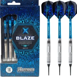 Fléchettes Harrows Blaze Style B 18 GK – Pointe Nylon – Lot de 3