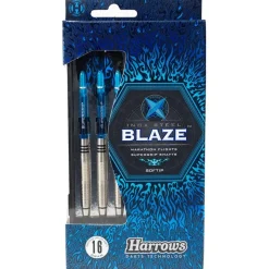 Fléchettes Harrows Blaze Style B 16 GK – Pointe Nylon – Lot de 3