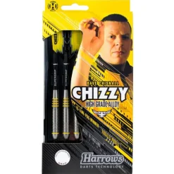 Fléchettes Harrows Chizzy Brass 18 GR – Pointe Nylon – Lot de 3