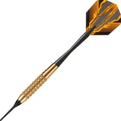 Fléchettes Harrows Club Brass 16 GK – Pointe Nylon – Lot de 3