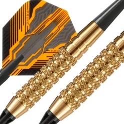 Fléchettes Harrows Club Brass 16 GK – Pointe Nylon – Lot de 3