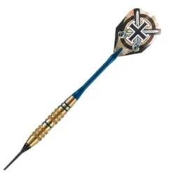 Fléchettes Harrows Corsair Bleu 16 GK – Pointe Nylon – Lot de 3