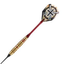 Fléchettes Harrows Corsair Rouge 18 GK – Pointe Nylon – Lot de 3